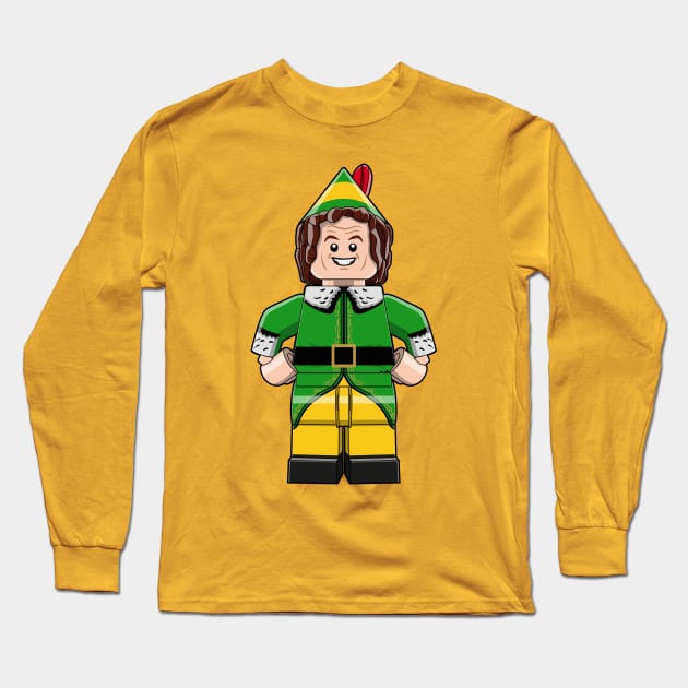 LEGO Buddy the Elf Long Sleeve T-Shirt by schultzstudio